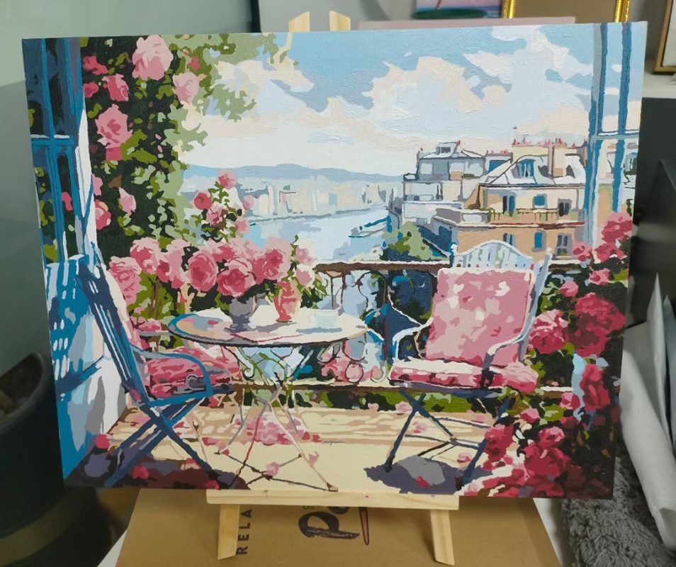 How To Paint By Numbers Step3