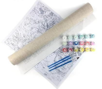 What’s In A Paint By Numbers Kit